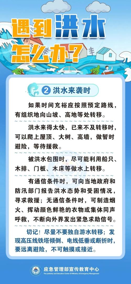 洪水来了怎么避险?快来学习这些防汛知识
